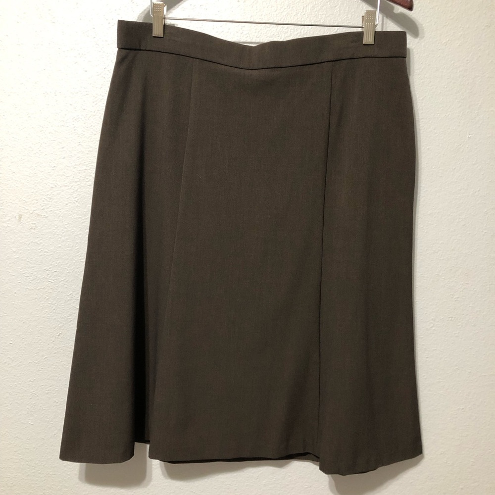 COUNTERPARTS Women’s Brown Skirt Size 16